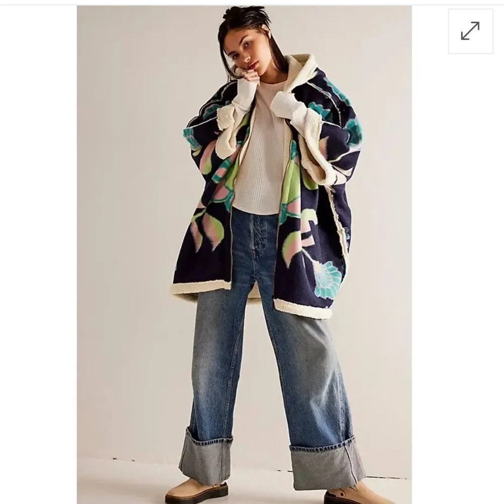 FREE PEOPLE Granada Jacquard Cardi - Picture 2 of 8